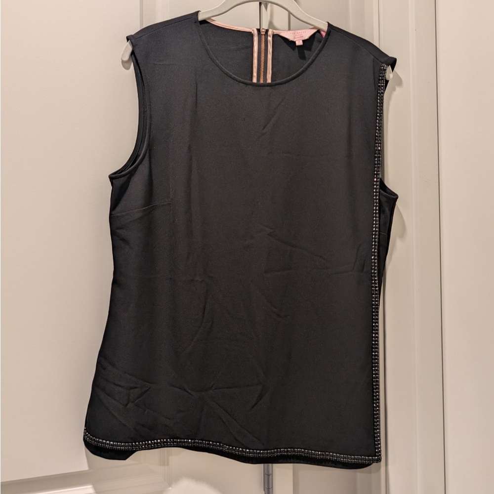 Ted Baker Black Shell with Rhinestones